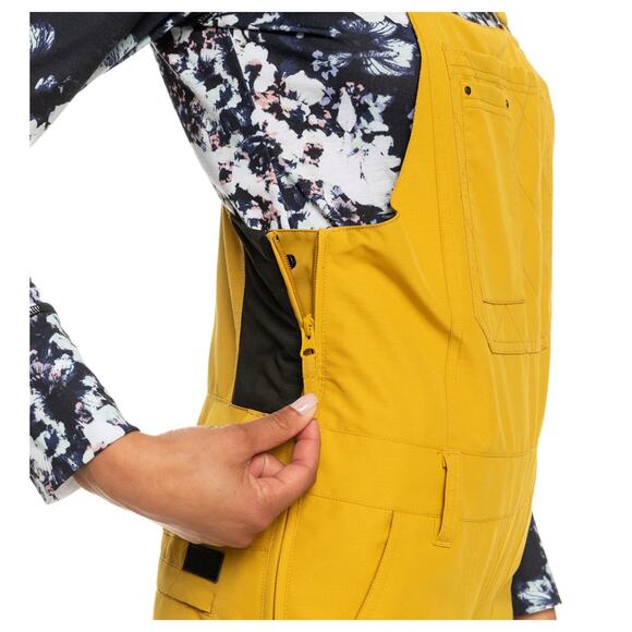 Roxy Rideout Insulated Water Repellent Snow Bib Size Large - Picture 5 of 16